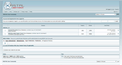 Desktop Screenshot of kristalusers.net