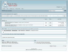 Tablet Screenshot of kristalusers.net